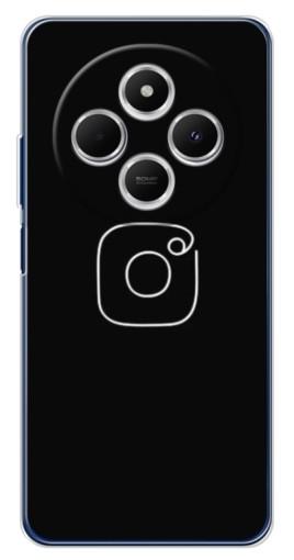 Силиконовый чехол с изображением "Инстаграм" для Tecno Spark 30