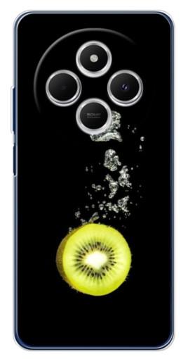 Чехол с картинкой "Киви на черном" для Tecno Spark 30