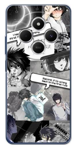 Чехол с картинкой "L - Death note" для Tecno Spark 30