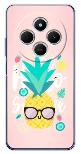 Чехол с принтом "Летний ананас" для Tecno Spark 30 Чехол с принтом "Летний ананас" для Tecno Spark 30