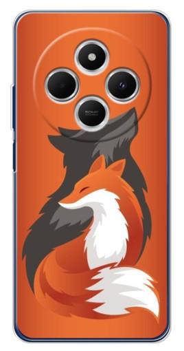Силиконовый чехол с изображением "Лиса ART" для Tecno Spark 30