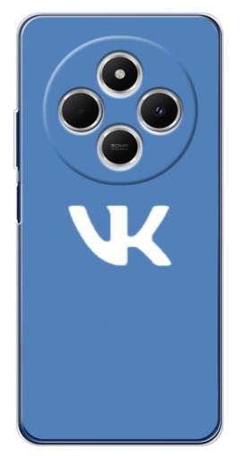 Чехол с печатью "Лого ВК" для Tecno Spark 30 Чехол с печатью "Лого ВК" для Tecno Spark 30