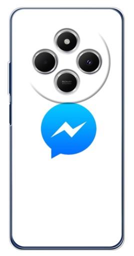 Чехол с принтом "messenger logo" для Tecno Spark 30 Чехол с принтом "messenger logo" для Tecno Spark 30