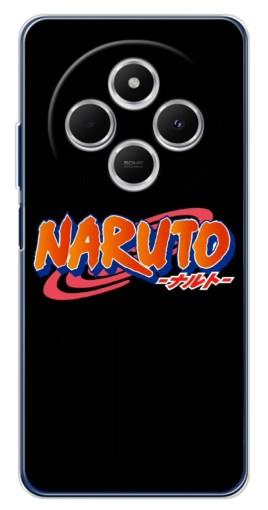 Силиконовый чехол с изображением "Надпись Naruto" для Tecno Spark 30