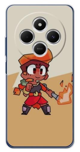Силиконовый чехол с изображением "Нарисованная Amber" для Tecno Spark 30 Силиконовый чехол с изображением "Нарисованная Amber" для Tecno Spark 30