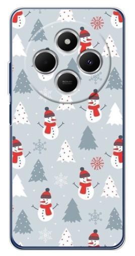 Чехол с картинкой "Новогодний фон" для Tecno Spark 30 Чехол с картинкой "Новогодний фон" для Tecno Spark 30
