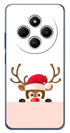 Чехол с принтом "Олень в шапке" для Tecno Spark 30