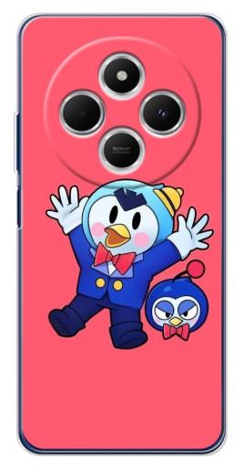 Чехол с принтом "Радостный пингвин" для Tecno Spark 30 Чехол с принтом "Радостный пингвин" для Tecno Spark 30