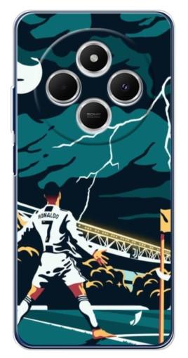 Силиконовый чехол с изображением "Ronaldo празднование" для Tecno Spark 30