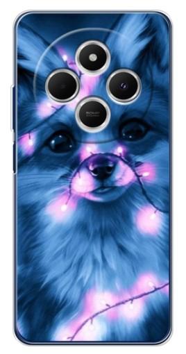 Чехол с печатью "Синяя лисичка" для Tecno Spark 30 Чехол с печатью "Синяя лисичка" для Tecno Spark 30