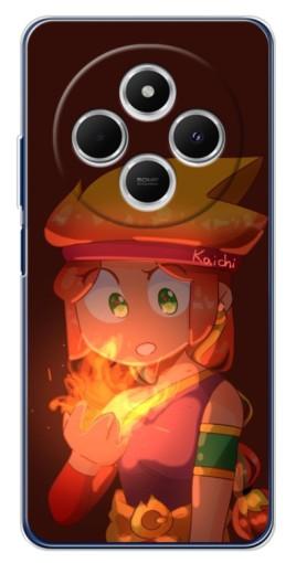 Чехол с принтом "Удивлённая Амбер" для Tecno Spark 30 Чехол с принтом "Удивлённая Амбер" для Tecno Spark 30