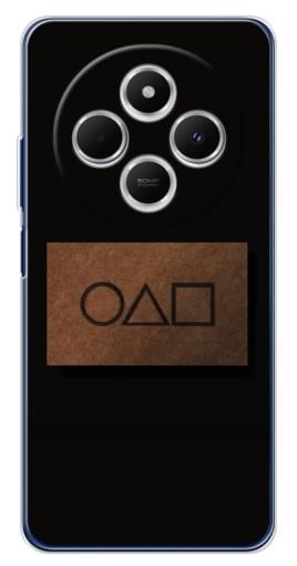 Силиконовый чехол с изображением "Визитка игра в кальмара" для Tecno Spark 30 Силиконовый чехол с изображением "Визитка игра в кальмара" для Tecno Spark 30