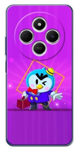 Чехол с принтом "Яркий пингвин" для Tecno Spark 30