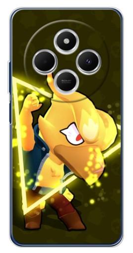 Силиконовый чехол с изображением "Золотой Ворон" для Tecno Spark 30 Силиконовый чехол с изображением "Золотой Ворон" для Tecno Spark 30