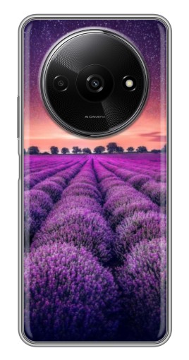 Силиконовый чехол с изображением "Лавандовое поле" для Xiaomi Redmi A3x