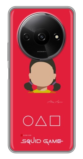 Силиконовый чехол с изображением "Лицо куклы" для Xiaomi Redmi A3x