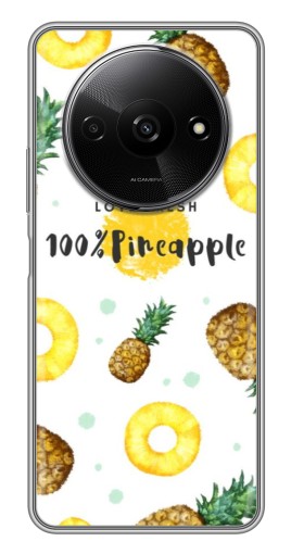 Чехол с принтом "Любовь к ананасам" для Xiaomi Redmi A3x