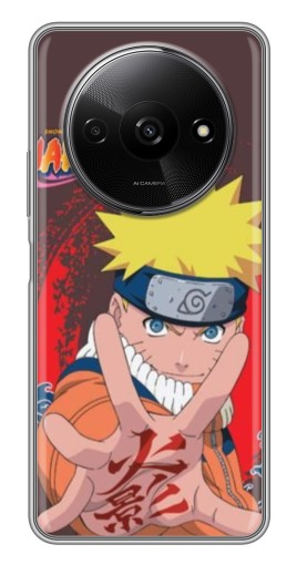 Чехол с печатью "Naruto атакует" для Xiaomi Redmi A3x