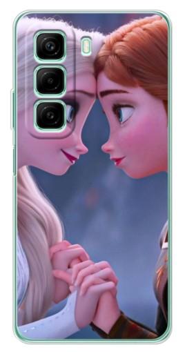 Чехол с печатью "Анна и Ельза" для Infinix Hot 50i Чехол с печатью "Анна и Ельза" для Infinix Hot 50i