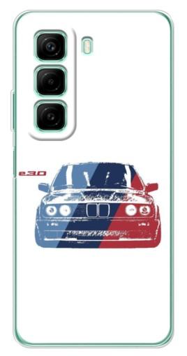 Чехол с принтом "BMW e30" для Infinix Hot 50i Чехол с принтом "BMW e30" для Infinix Hot 50i