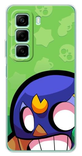 Чехол с принтом "Боец в маске" для Infinix Hot 50i Чехол с принтом "Боец в маске" для Infinix Hot 50i