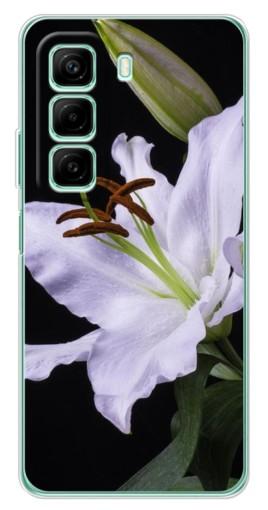 Чехол с картинкой "Большая лилия" для Infinix Hot 50i