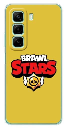 Силиконовый чехол с изображением "Brawl Logo" для Infinix Hot 50i Силиконовый чехол с изображением "Brawl Logo" для Infinix Hot 50i