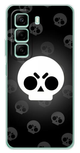 Чехол с принтом "Череп" для Infinix Hot 50i Чехол с принтом "Череп" для Infinix Hot 50i