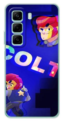 Чехол с картинкой "Colt шпион" для Infinix Hot 50i Чехол с картинкой "Colt шпион" для Infinix Hot 50i