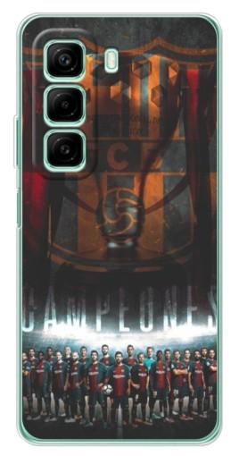 Чехол с принтом "FCB Campeones" для Infinix Hot 50i Чехол с принтом "FCB Campeones" для Infinix Hot 50i