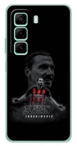 Чехол с принтом "Ибрагимович в Милане" для Infinix Hot 50i Чехол с принтом "Ибрагимович в Милане" для Infinix Hot 50i