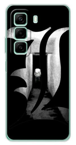 Силиконовый чехол с изображением "Инициали Лоулайта" для Infinix Hot 50i Силиконовый чехол с изображением "Инициали Лоулайта" для Infinix Hot 50i
