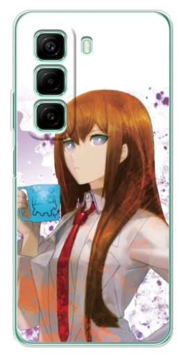 Чехол с картинкой "Курису с чашкой" для Infinix Hot 50i Чехол с картинкой "Курису с чашкой" для Infinix Hot 50i
