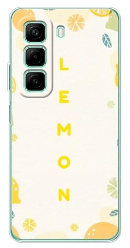 Силиконовый чехол с изображением "Lemon" для Infinix Hot 50i Силиконовый чехол с изображением "Lemon" для Infinix Hot 50i