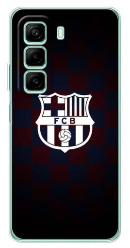 Чехол с принтом "Лого FCB" для Infinix Hot 50i