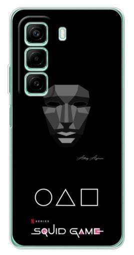 Чехол с принтом "Маска фронтмена" для Infinix Hot 50i Чехол с принтом "Маска фронтмена" для Infinix Hot 50i
