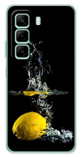 Чехол с картинкой "Мокрый Лимон" для Infinix Hot 50i Чехол с картинкой "Мокрый Лимон" для Infinix Hot 50i