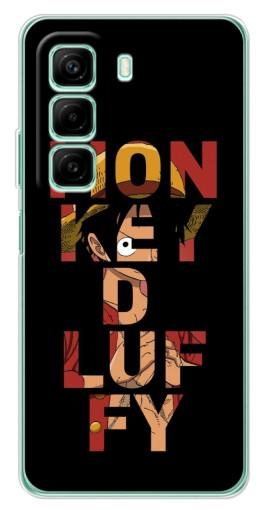 Силиконовый чехол с изображением "Monky d Luffy" для Infinix Hot 50i Силиконовый чехол с изображением "Monky d Luffy" для Infinix Hot 50i