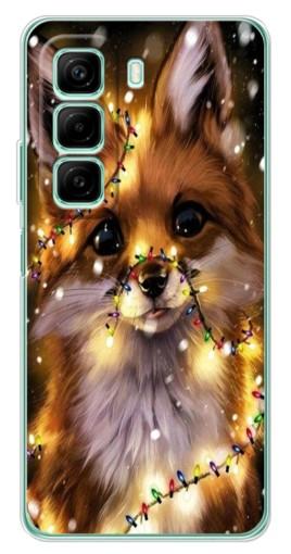 Чехол с печатью "Новогодний лесенок" для Infinix Hot 50i Чехол с печатью "Новогодний лесенок" для Infinix Hot 50i