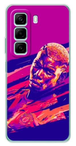 Чехол с принтом "Погба МЮ" для Infinix Hot 50i Чехол с принтом "Погба МЮ" для Infinix Hot 50i