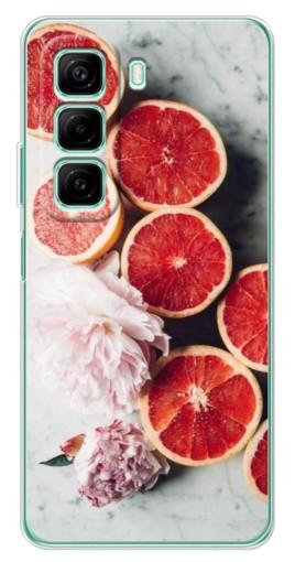 Чехол с печатью "Половинки грейпфрутов" для Infinix Hot 50i Чехол с печатью "Половинки грейпфрутов" для Infinix Hot 50i