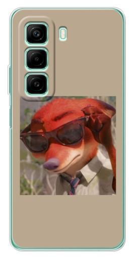 Чехол с картинкой "Стильный Ник" для Infinix Hot 50i