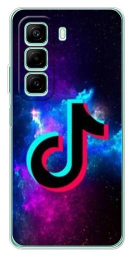 Чехол с печатью "ТикТок в космосе" для Infinix Hot 50i Чехол с печатью "ТикТок в космосе" для Infinix Hot 50i