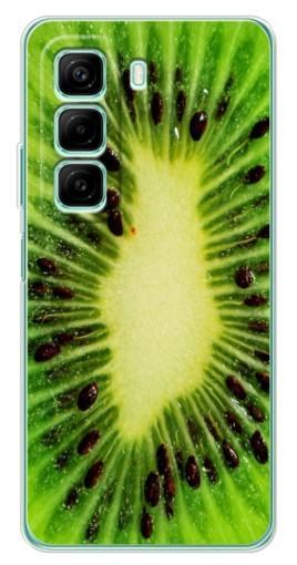 Силиконовый чехол с изображением "Яркий Киви" для Infinix Hot 50i Силиконовый чехол с изображением "Яркий Киви" для Infinix Hot 50i