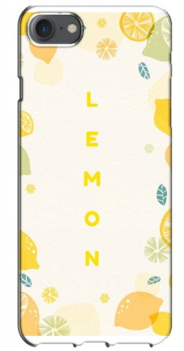 Силиконовый чехол с изображением «Lemon» для iPhone 7