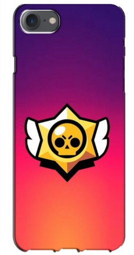 Чехол с принтом «Логотип Brawl Stars» для iPhone 7