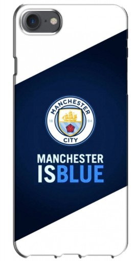 Чехол с печатью «Manchester is Blue»  для iPhone 7