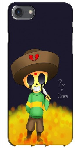 Чехол с печатью «Poco y Chara»  для iPhone 7