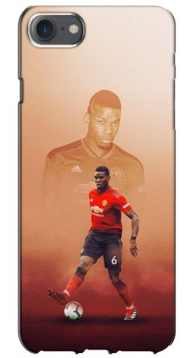 Силиконовый чехол с изображением «Pogba с Манчестера» для iPhone 7