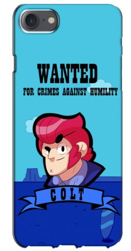 Чехол с картинкой «WANTED COLT» для iPhone 7